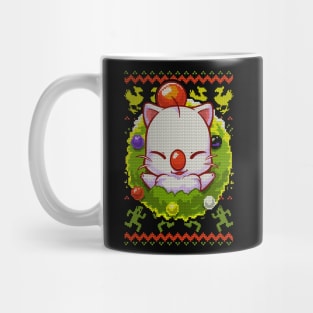 Cute Moogle Final Fantasy - Christmas Ugly Sweater Mug